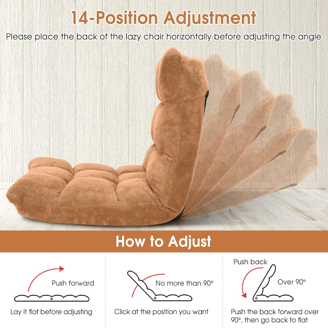 Customizable Floor Lounger-Aldronix