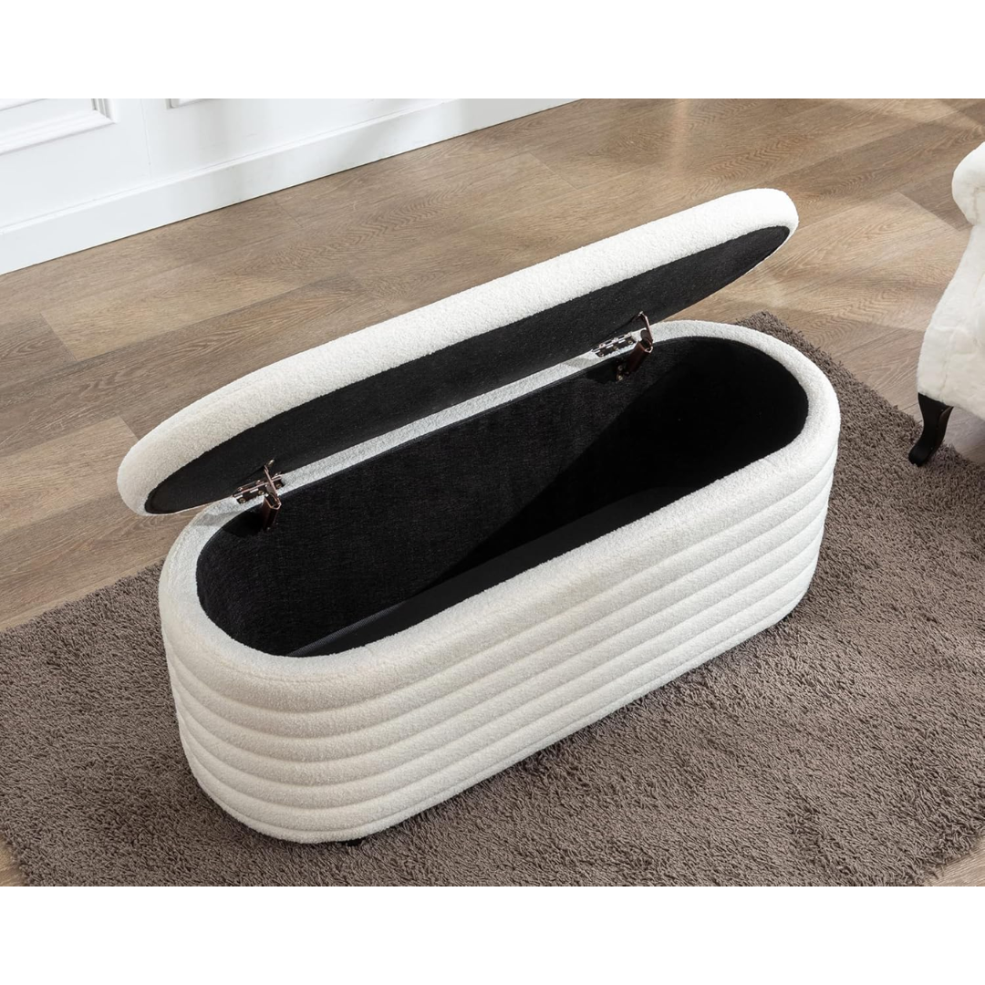 Teddy Ottoman Bench-Aldronix