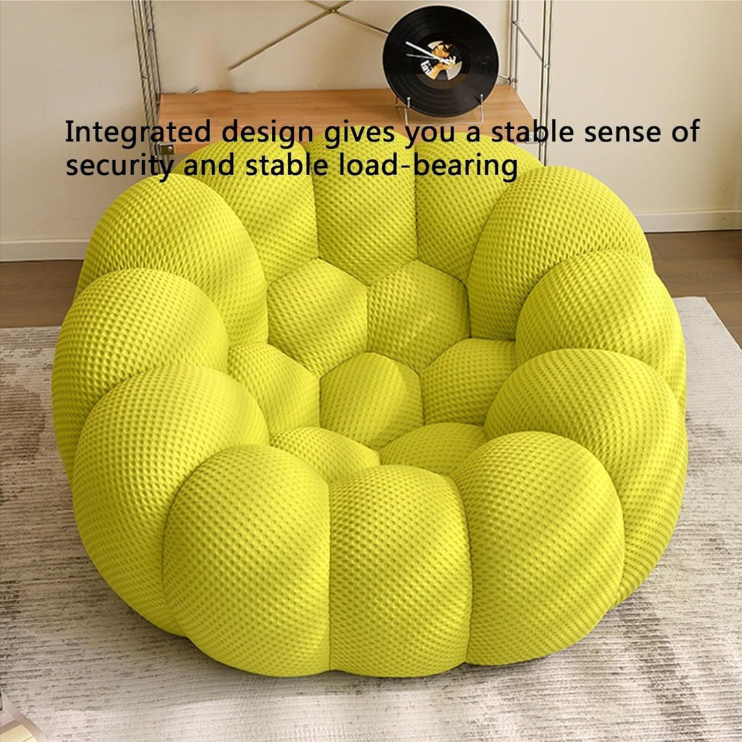 Modern Bubbling Lazy Bean Bag Couch - Single-Aldronix