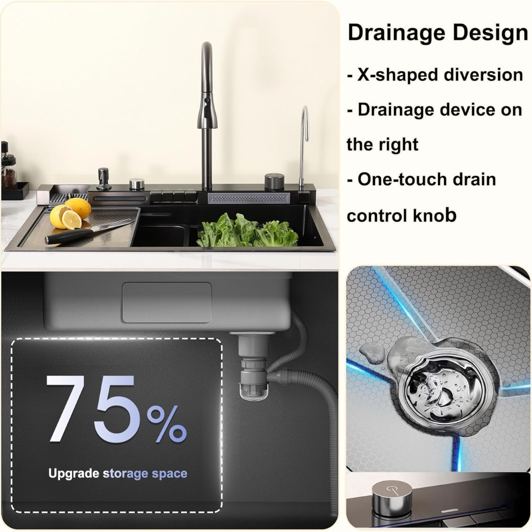 Smart Kitchen Sink-Aldronix