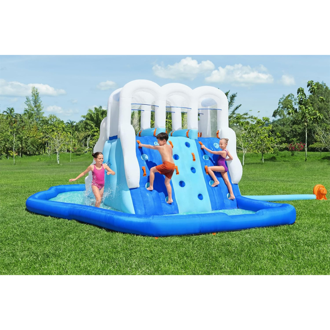 Inflatable Triple Slide - Splash Pool Water Park-Aldronix