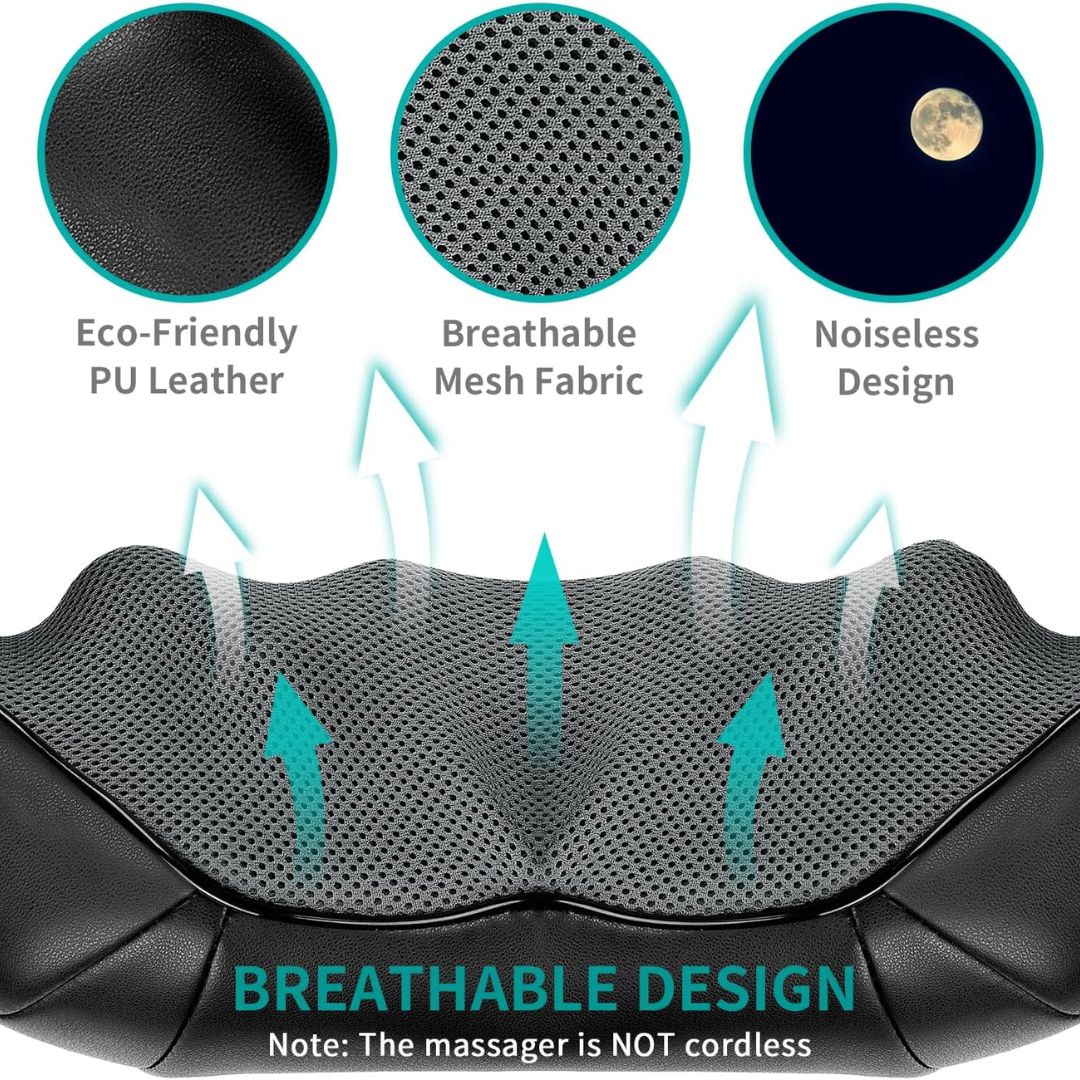 Neck and Back Massager-Aldronix