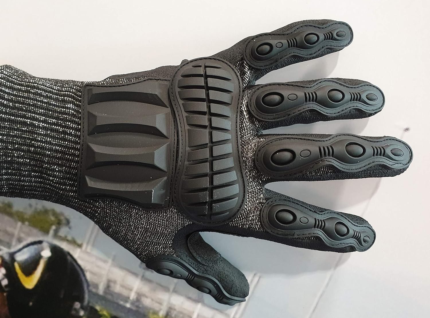 Professional protective gloves to prevent cuts and impact injuries + glove rack and FiveFire Body Armor Anti Knife Stab Front and Back Armor Proof Vest Concealed Vest-Aldronix