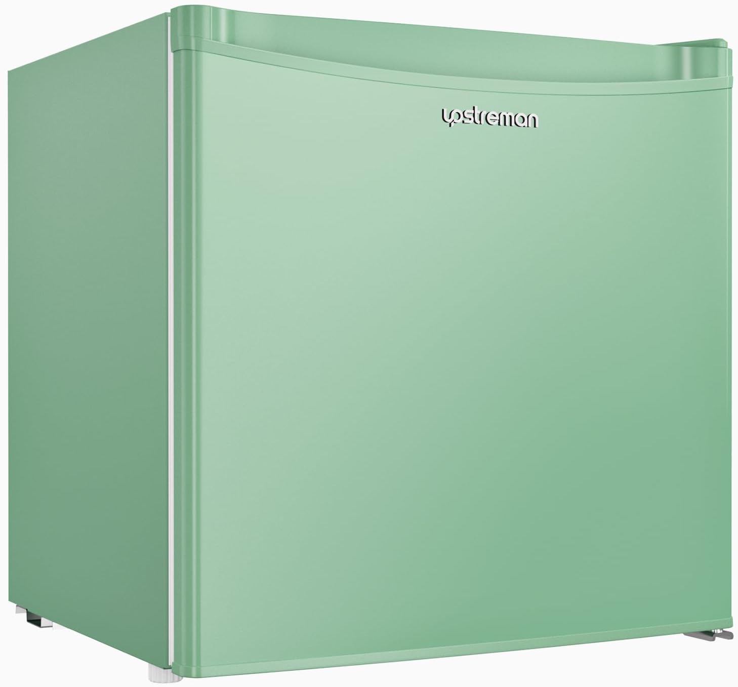 Upstreman 1.7 Cu.ft Mini Fridge with Freezer, Dorm Essentials, Adjustable Thermostat, Energy Saving, Low Noise, Single Door Compact Refrigerator for Dorm, Office, Bedroom, Black-FR17-Aldronix