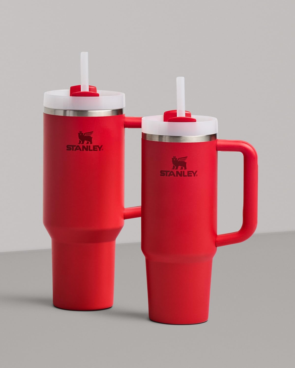 Stanley Quencher H2.0 Tumbler with Handle and Straw 30 oz | Flowstate 3-Position Lid | Cup Holder Compatible for Travel | Insulated Stainless Steel Cup | BPA-Free | Cherry Blossom-Aldronix