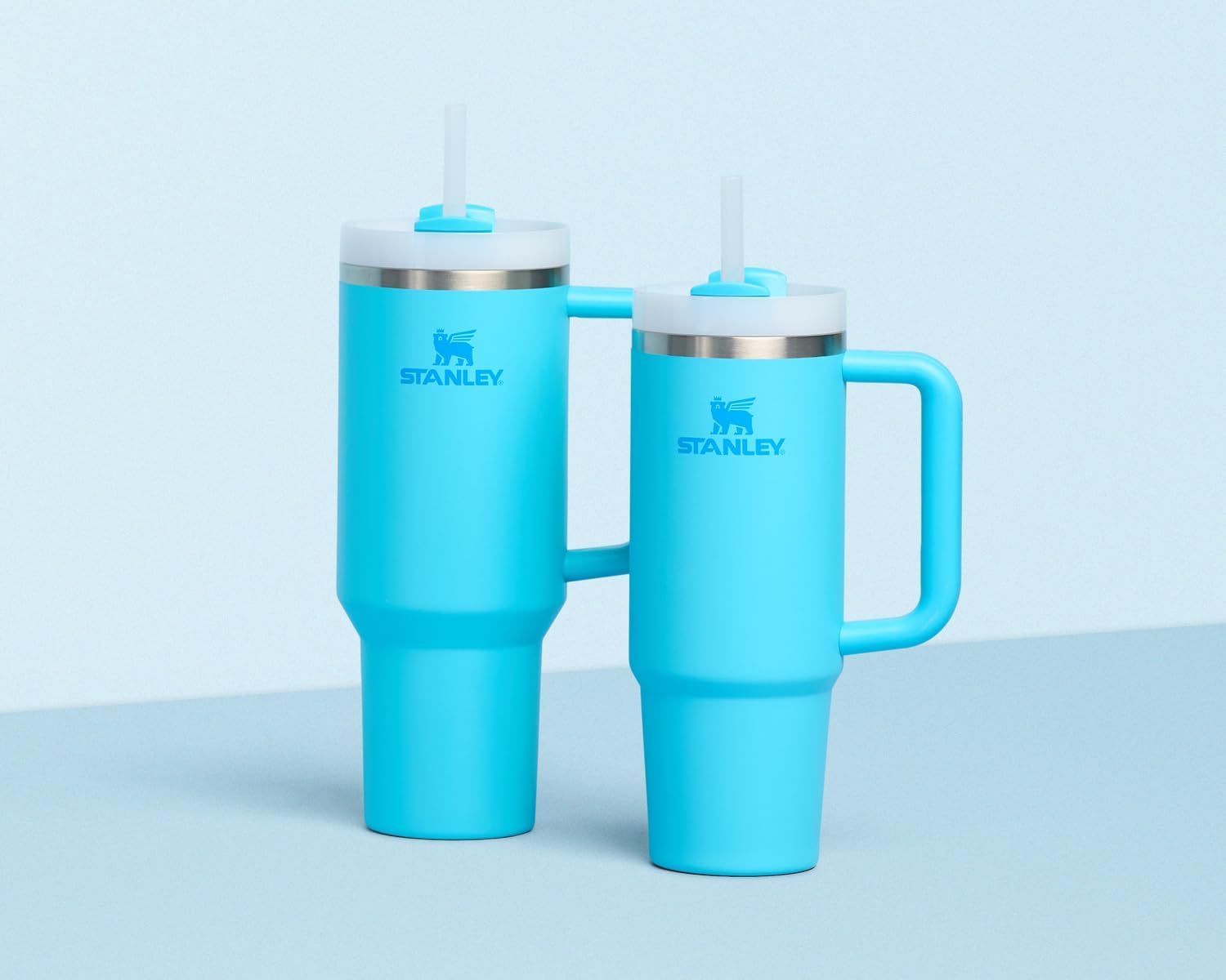 Stanley Quencher H2.0 Tumbler with Handle and Straw 30 oz | Flowstate 3-Position Lid | Cup Holder Compatible for Travel | Insulated Stainless Steel Cup | BPA-Free | Cherry Blossom-Aldronix