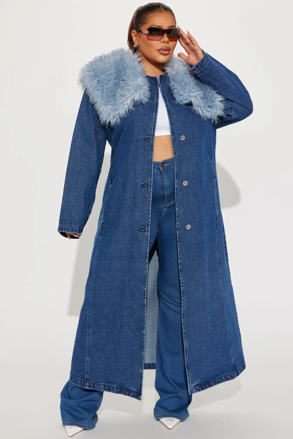 Haven Denim Trench - Dark Wash-Aldronix