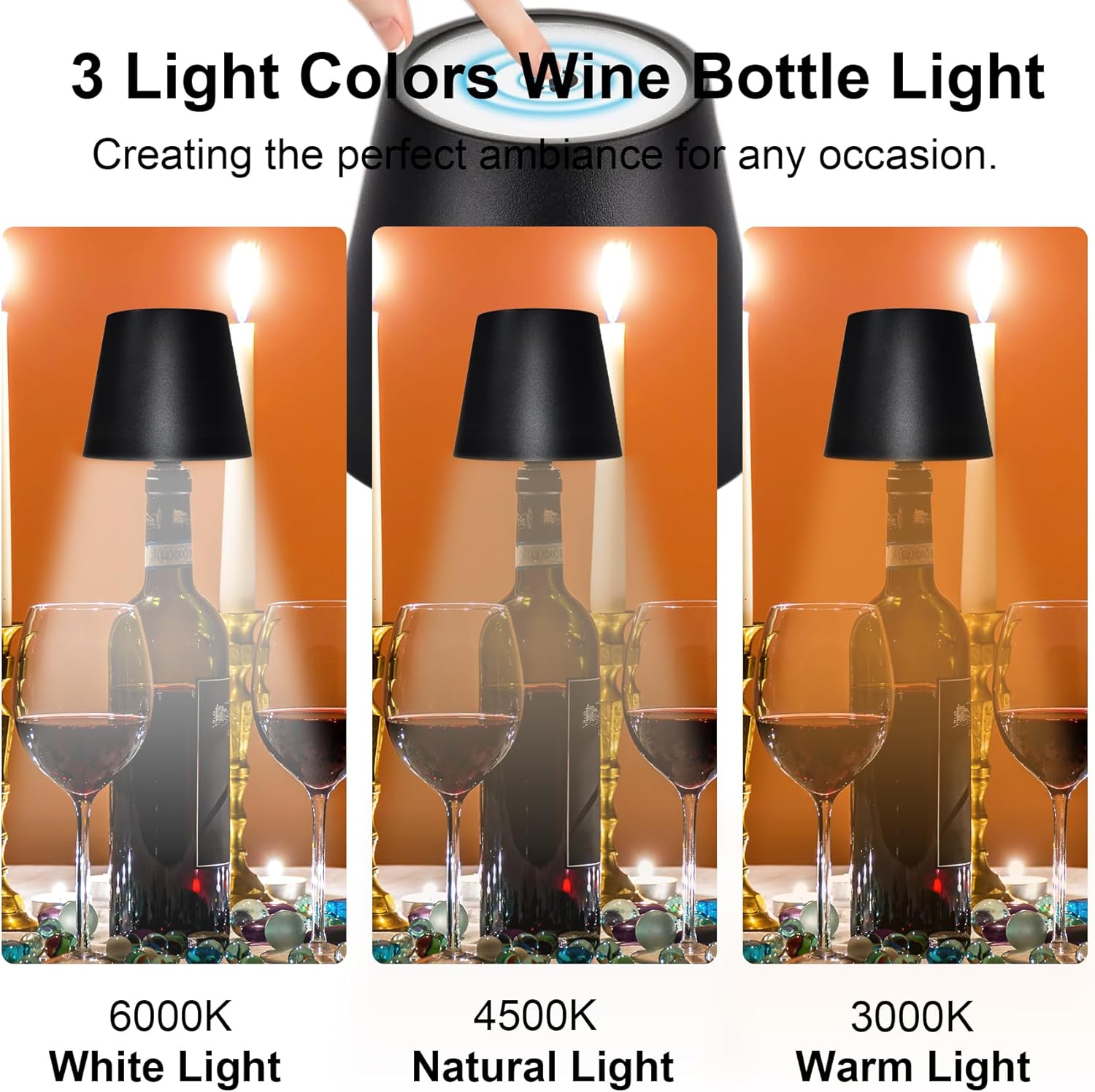 Wireless Bottle Lamp-Aldronix