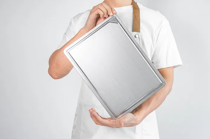 Versatile Titanium Oven Tray-Cooks Better-Aldronix