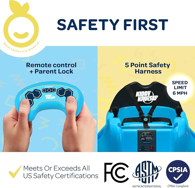 12V Electric Bumper Car for Kids & Toddlers,Ride On Unique Design UFO Bumping Toy Car Gifts, Manual and Remote Control,3 Speeds, 5-Point Harness, LED Lights,360 Degree Spin-Aldronix