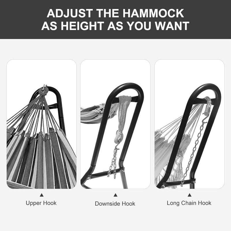 Adjustable Heavy-Duty Universal Hammock Stand-Aldronix