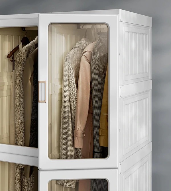 Wardrobe Ultra fast and elegant assembly.-Aldronix