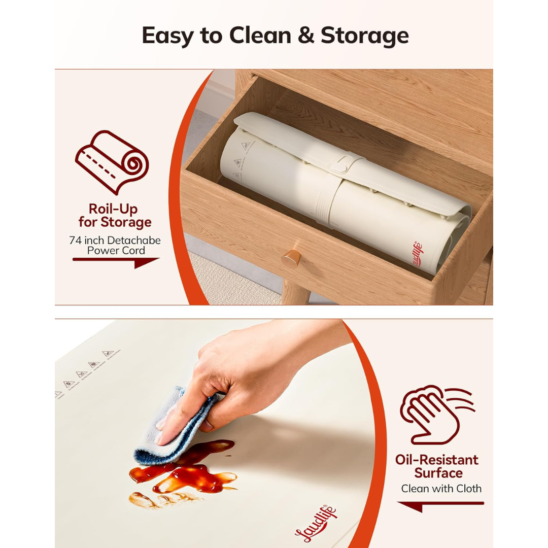 Foldable Warming Tray-Aldronix