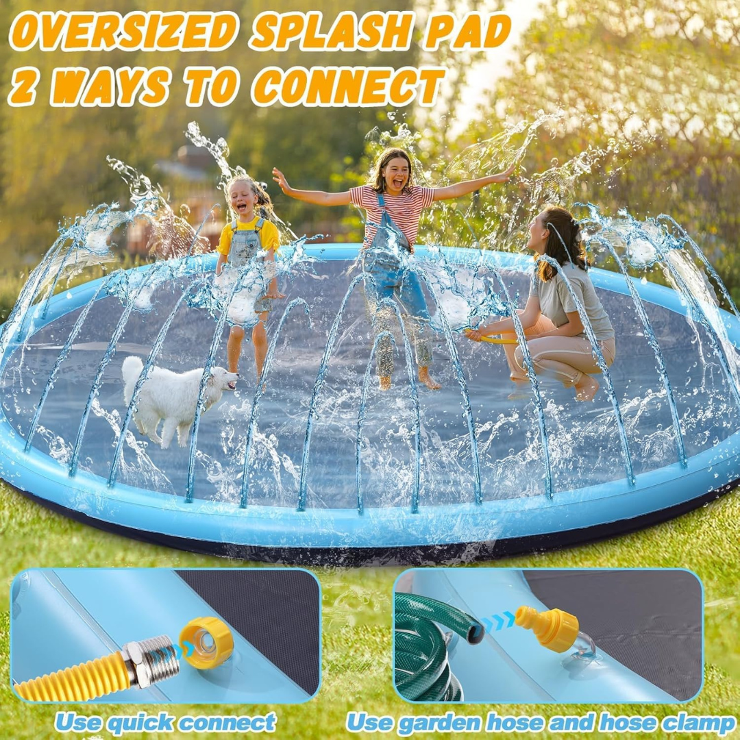 3 Sizes  Giant Inflatable Splash Pad-Aldronix