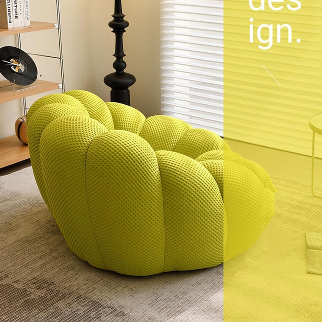 Modern Bubbling Lazy Bean Bag Couch - Single-Aldronix