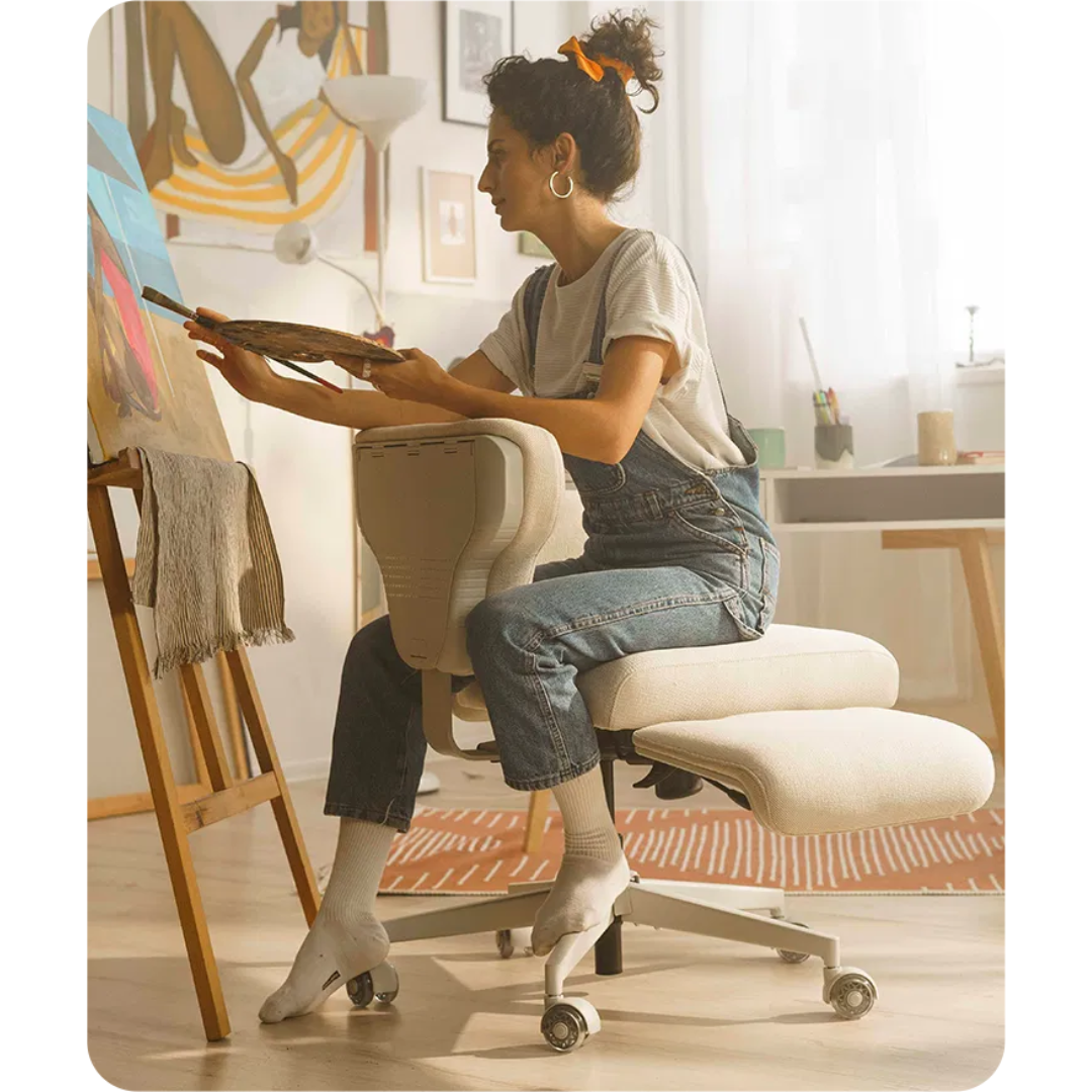 Meditation Chair Cross Legged-Aldronix