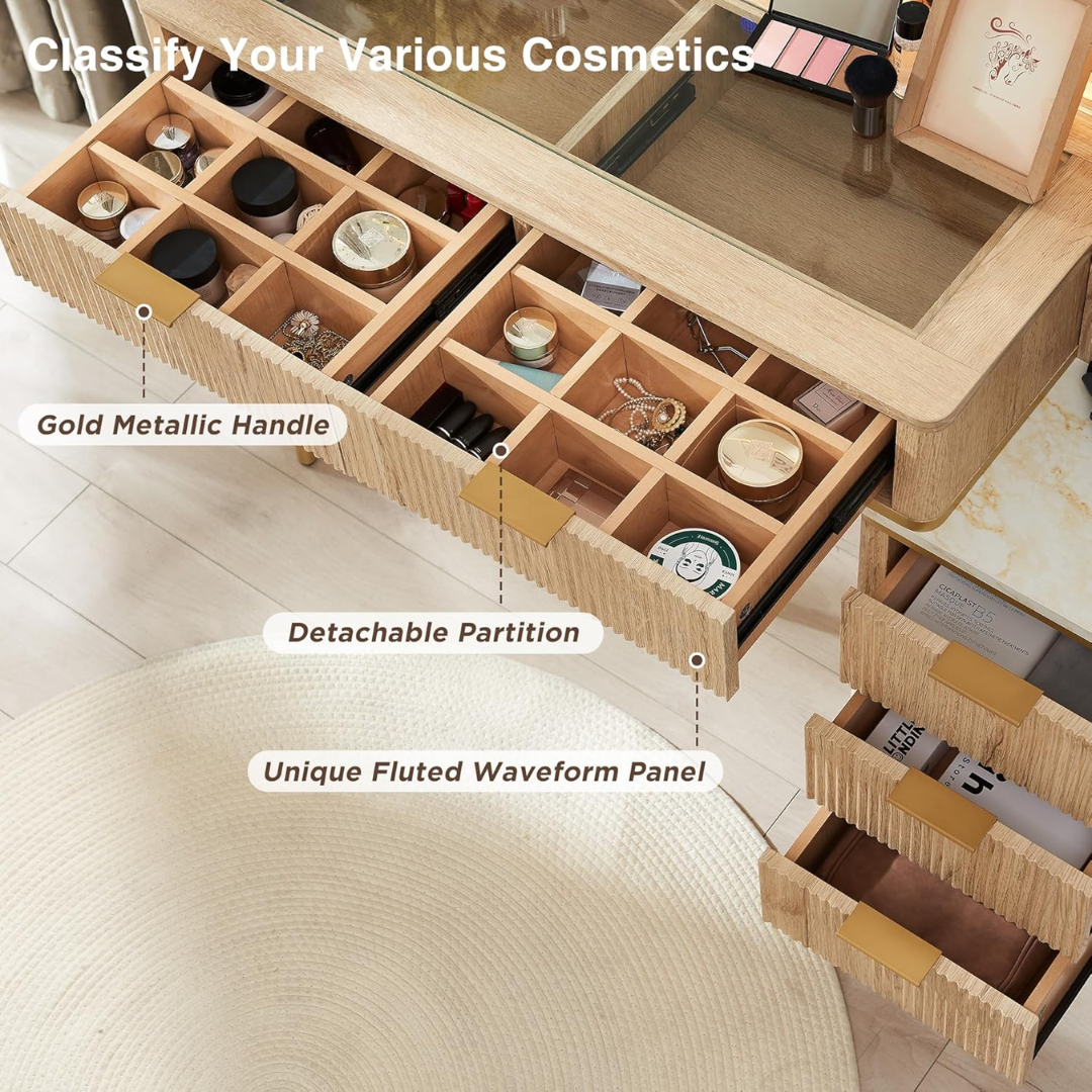 Vanity Desk-Aldronix
