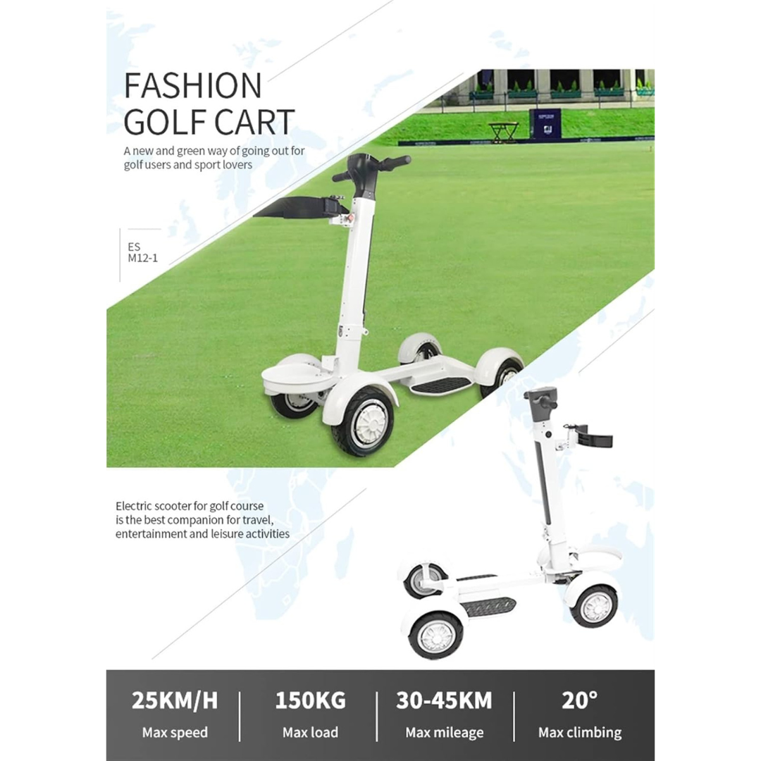 Electric Golf Buggy 4 Wheel Cart Scooter-Aldronix