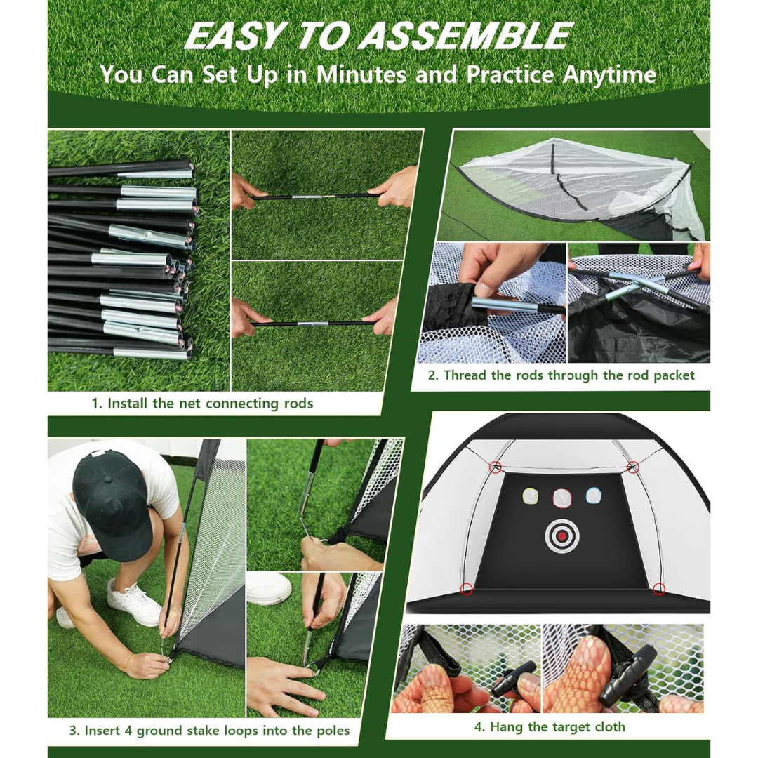Golf Hitting Aid for Backyard-Aldronix