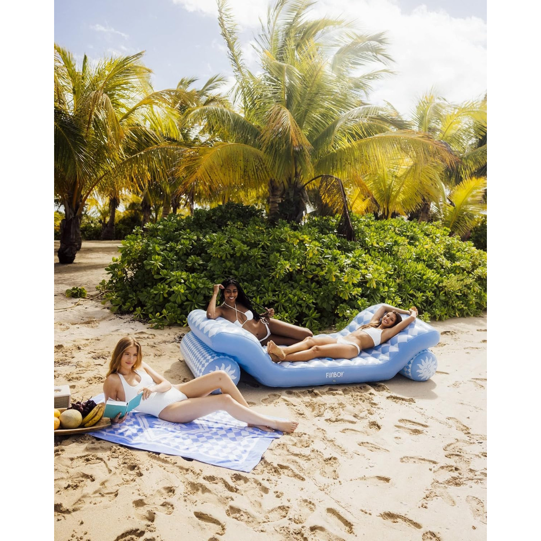 Dual-Chaise Lounger Pool Float-Aldronix