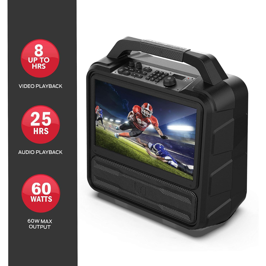 Portable Entertainment System - 15.6” Full HD Screen-Aldronix