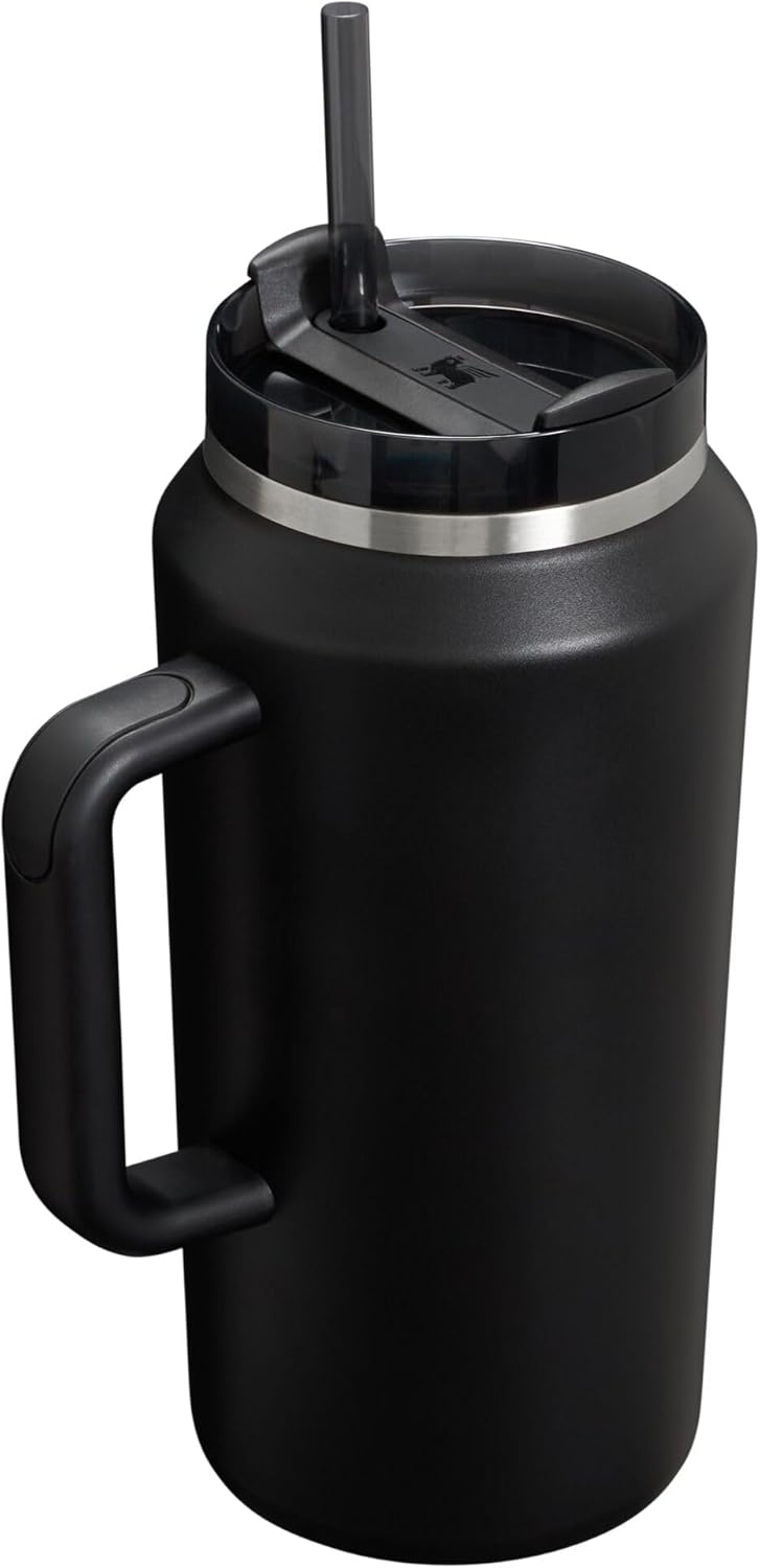 Stanley Quencher H2.0 Tumbler with Handle and Straw 30 oz | Flowstate 3-Position Lid | Cup Holder Compatible for Travel | Insulated Stainless Steel Cup | BPA-Free | Cherry Blossom-Aldronix