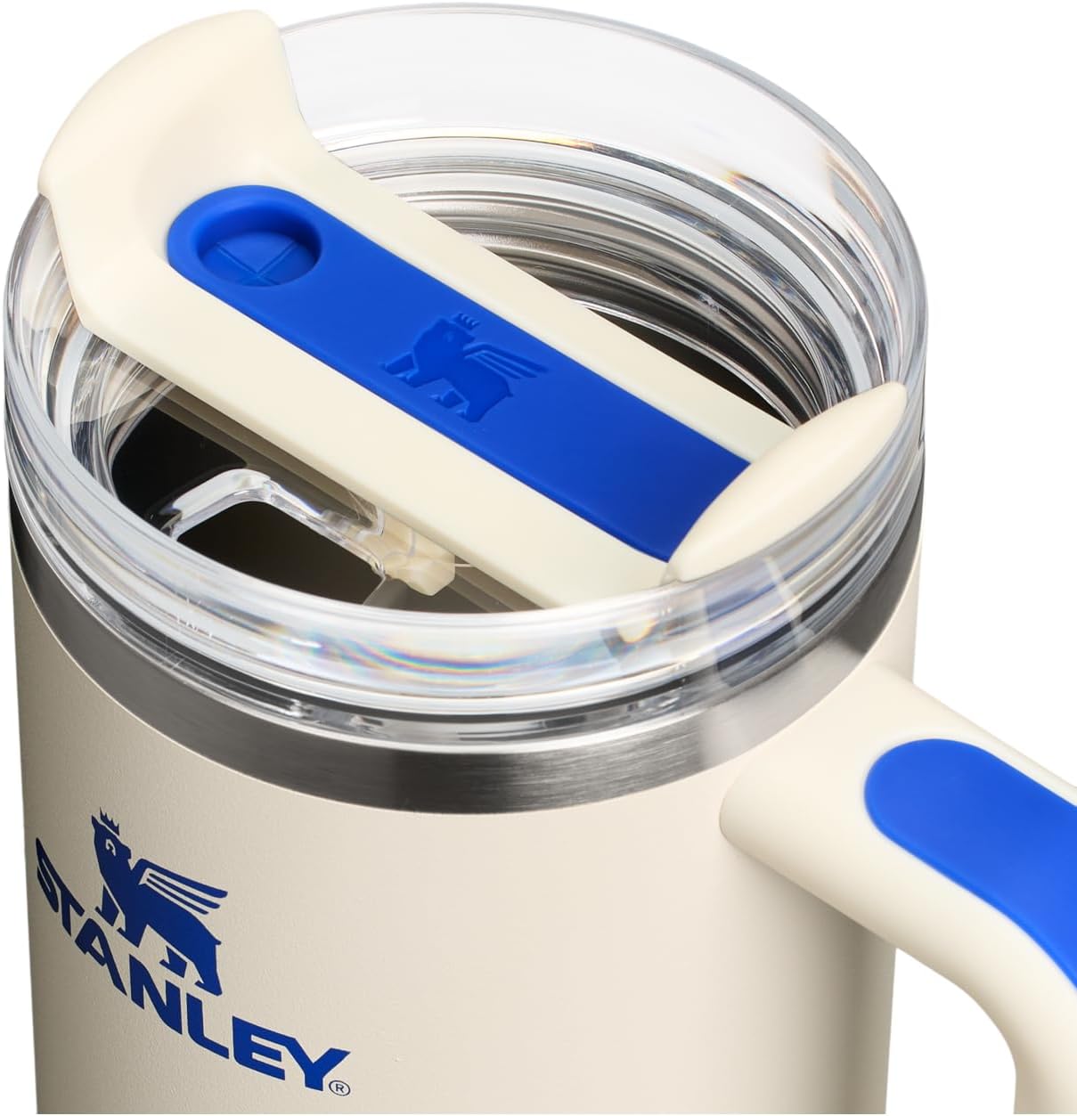 Stanley Quencher H2.0 Tumbler with Handle and Straw 30 oz | Flowstate 3-Position Lid | Cup Holder Compatible for Travel | Insulated Stainless Steel Cup | BPA-Free | Cherry Blossom-Aldronix