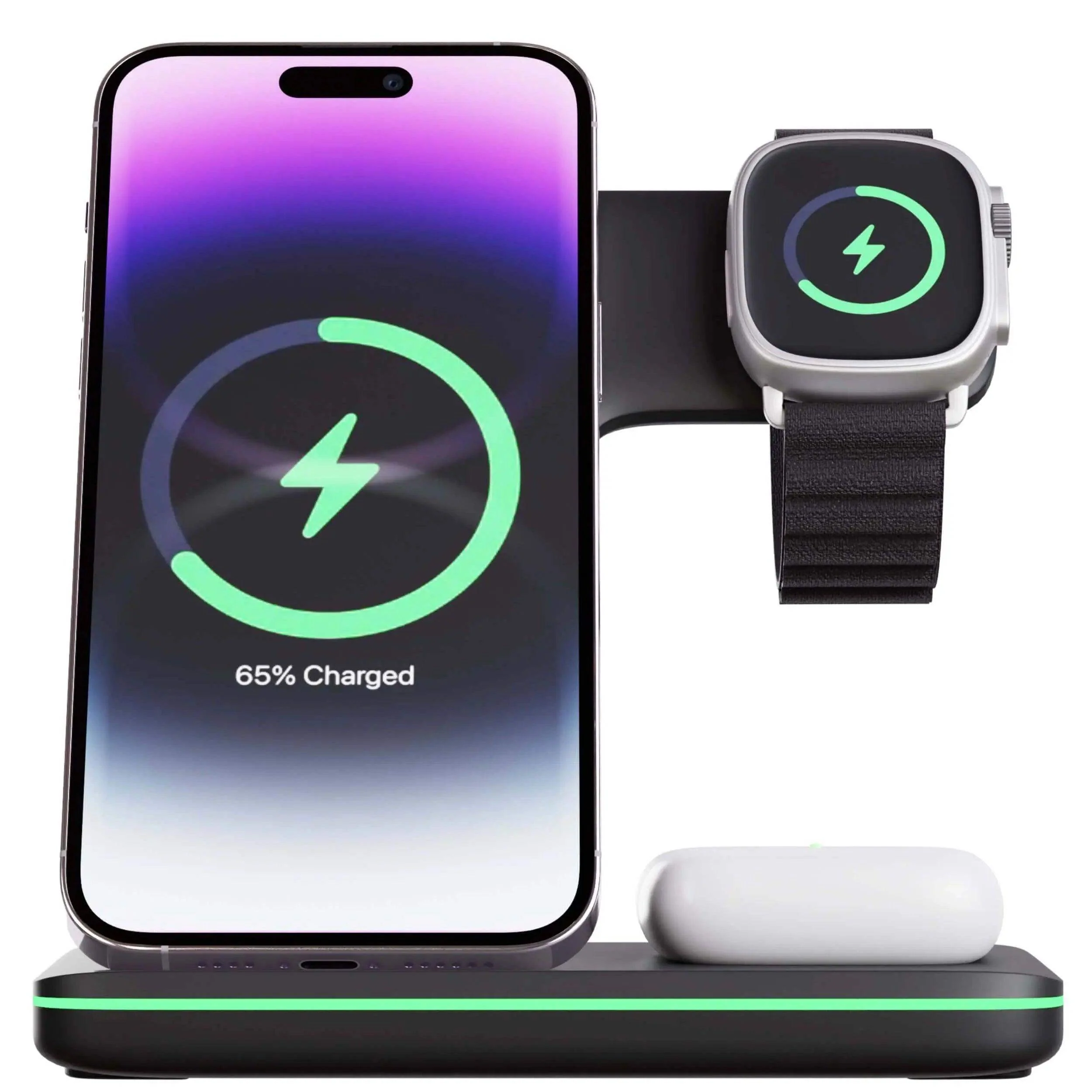 3-in-1 Apple Charger Dock-Aldronix