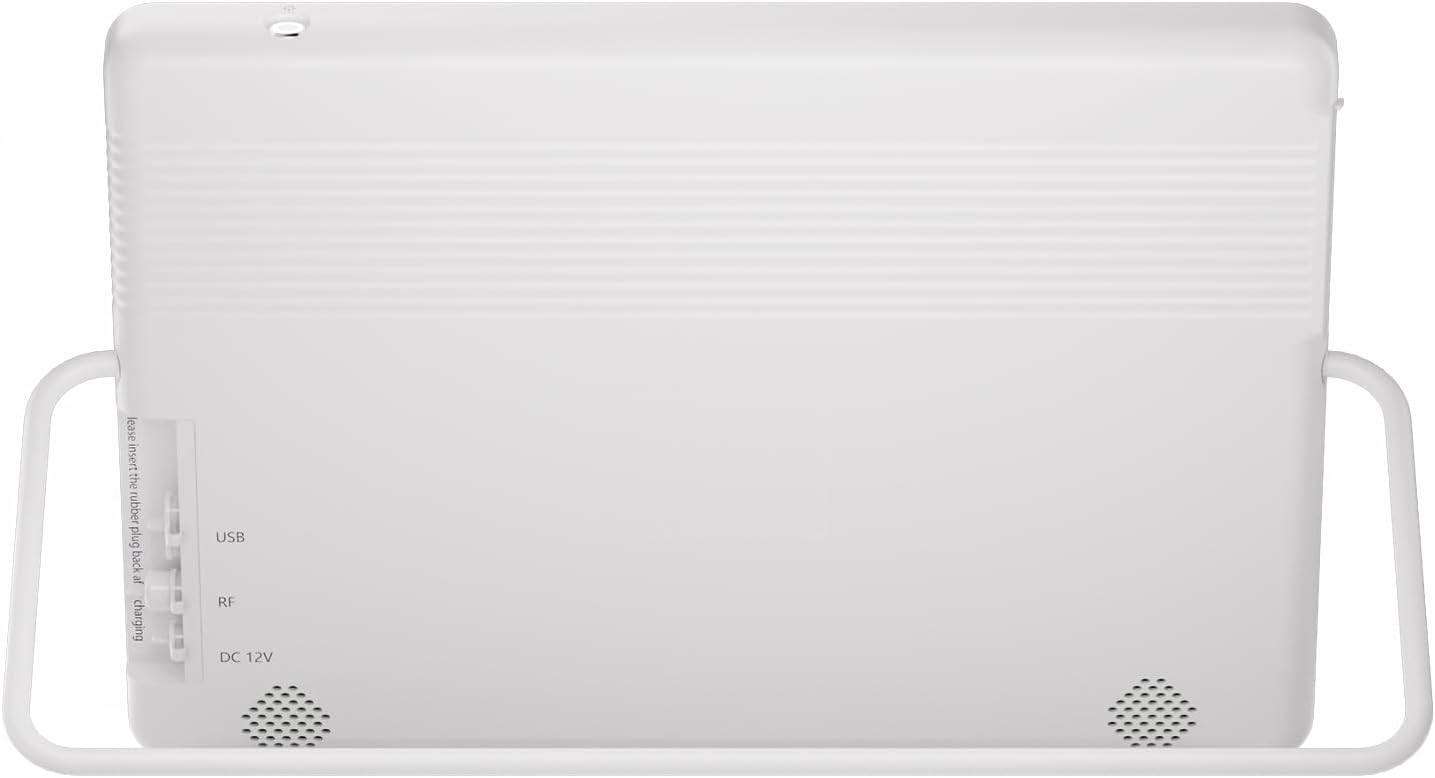 SYLVOX 15.6" 1080P Smart Portable TV, 10000mAh Battery (4-6H Play Time), IP66 Waterproof, Voice Assistant, WiFi Bluetooth, 360° Rotating Kickstand-Aldronix