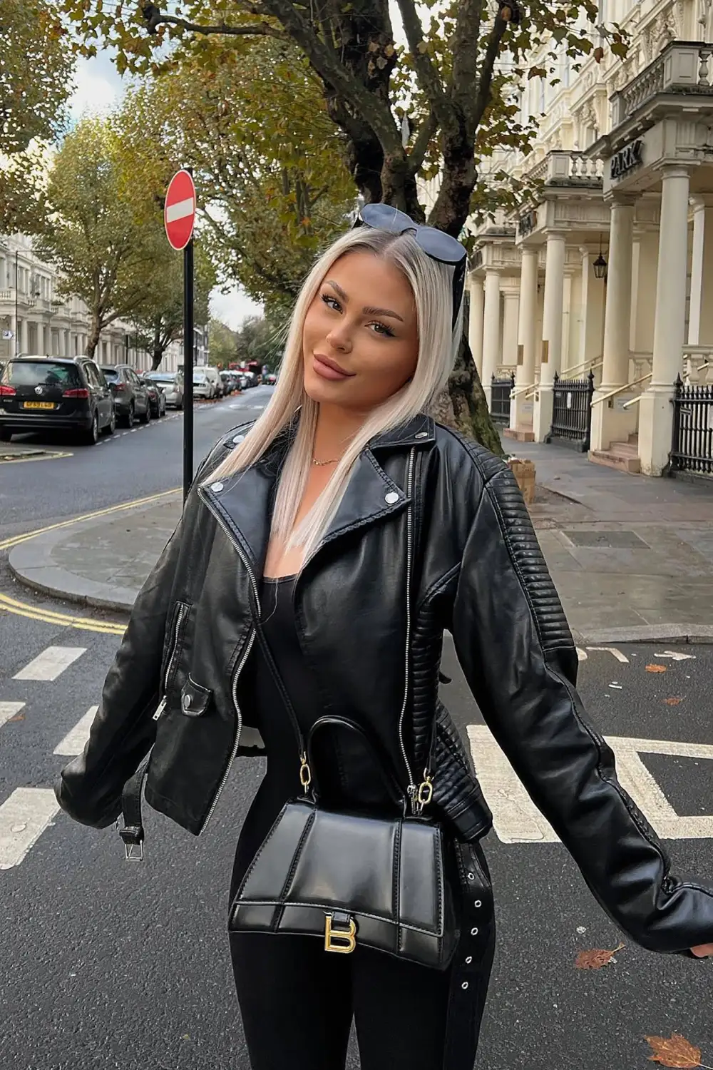 Can't Stop Me Now PU Leather Jacket - Black-Aldronix