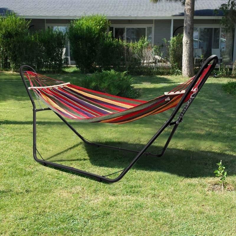 Adjustable Heavy-Duty Universal Hammock Stand-Aldronix