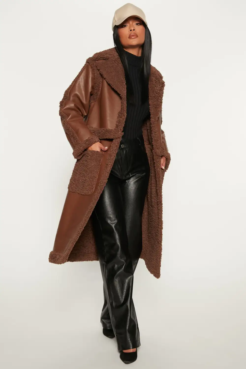 Amsterdam 4 In 1 Coat - Chocolate-Aldronix