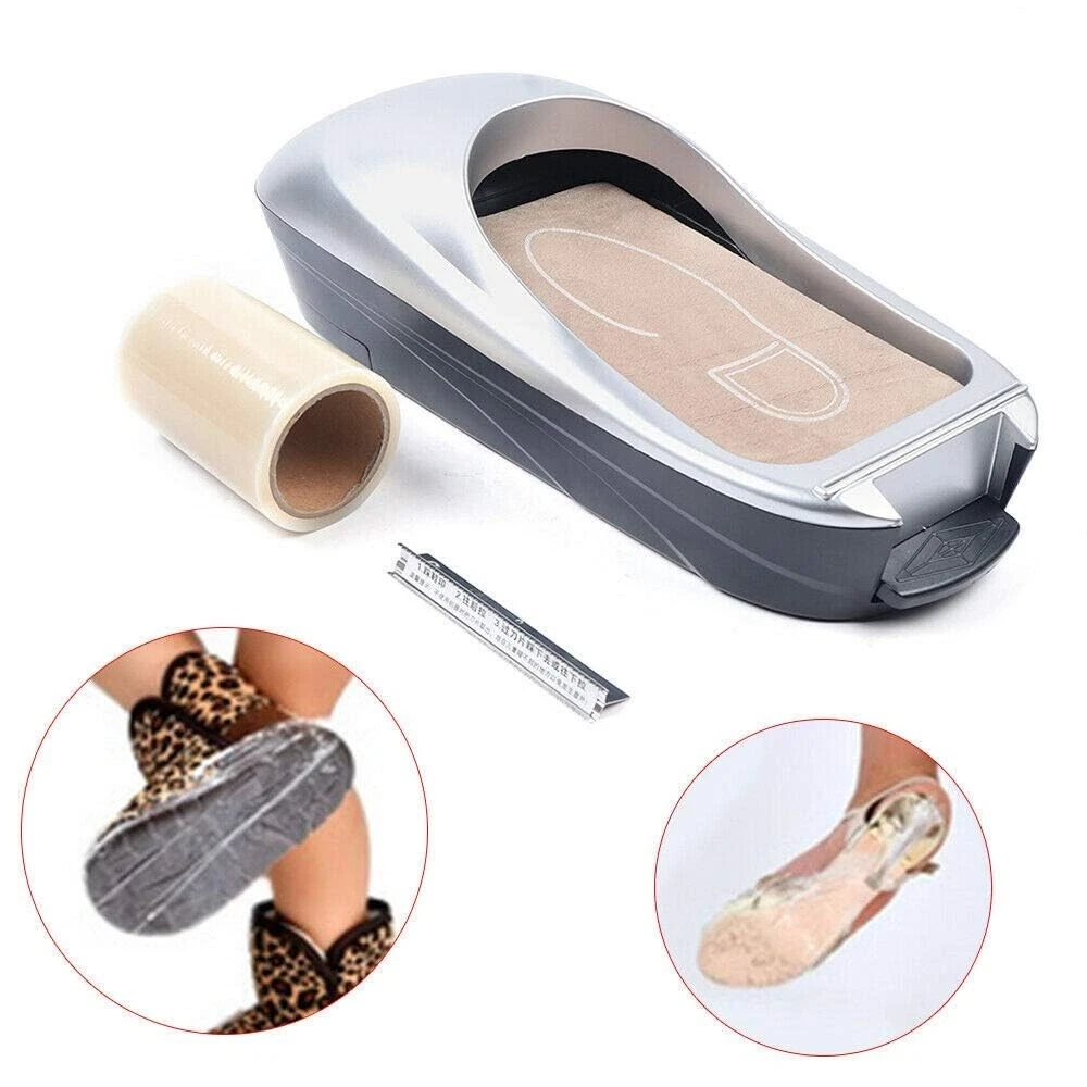 Automatic shoe cover machine(Including 1 roll of shoe cover film)-Aldronix