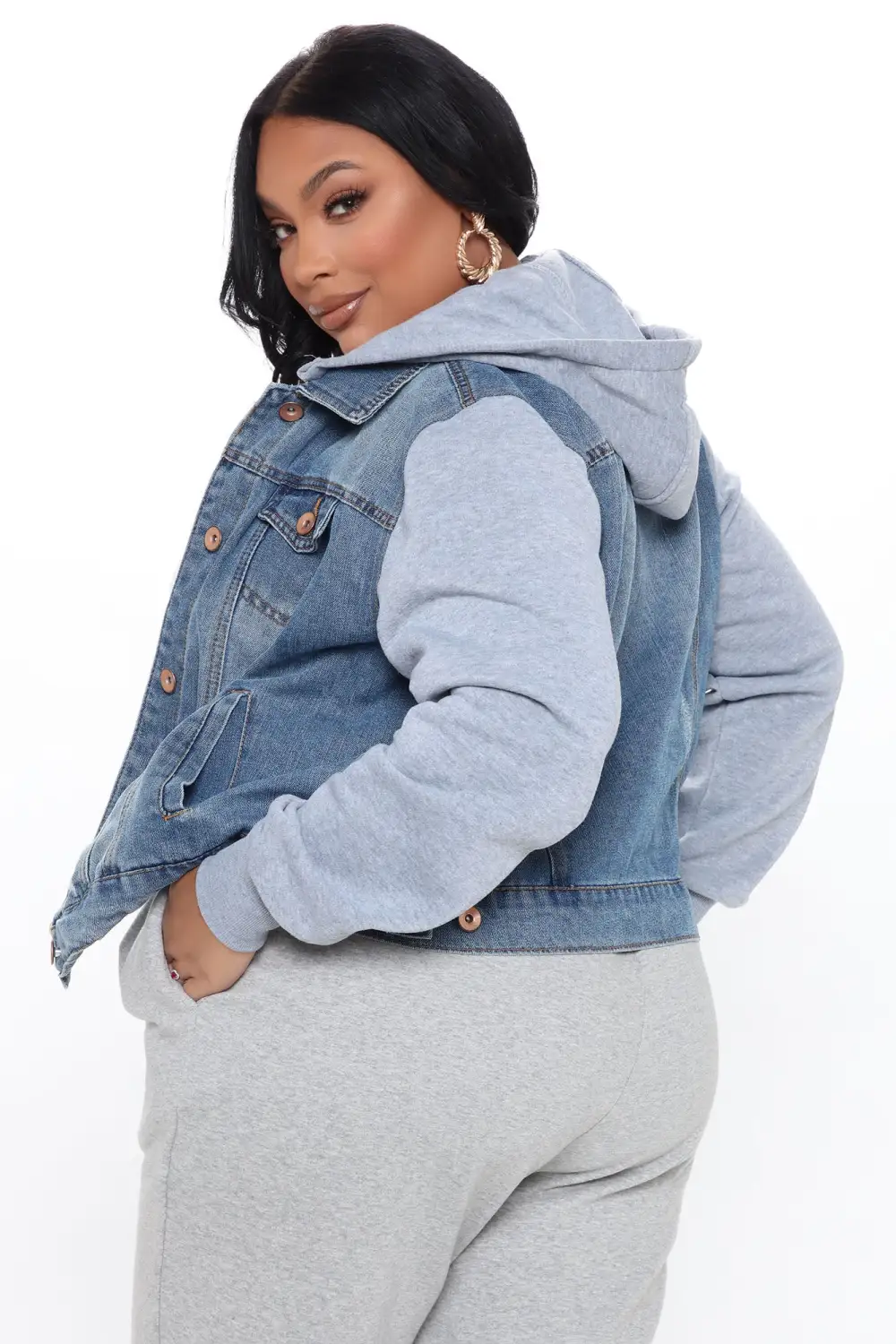 His Name Was Tustin Denim Jacket - Medium Wash-Aldronix