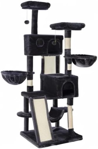 Larger Cat Tree Tower Condo for Indoor Kitties-Aldronix