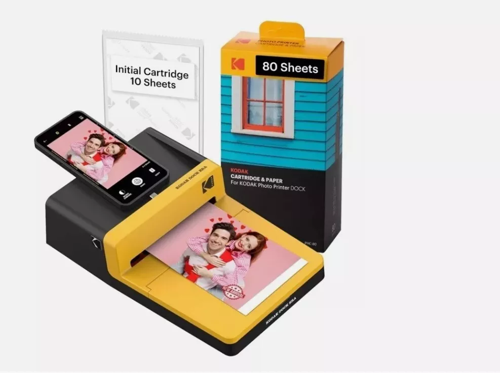 Photo Printer 4"x6" 80Sheets Bundle-Aldronix