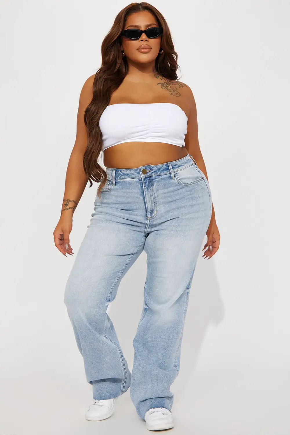 Tough Love Stretch Straight Leg Jean - Light Wash-Aldronix