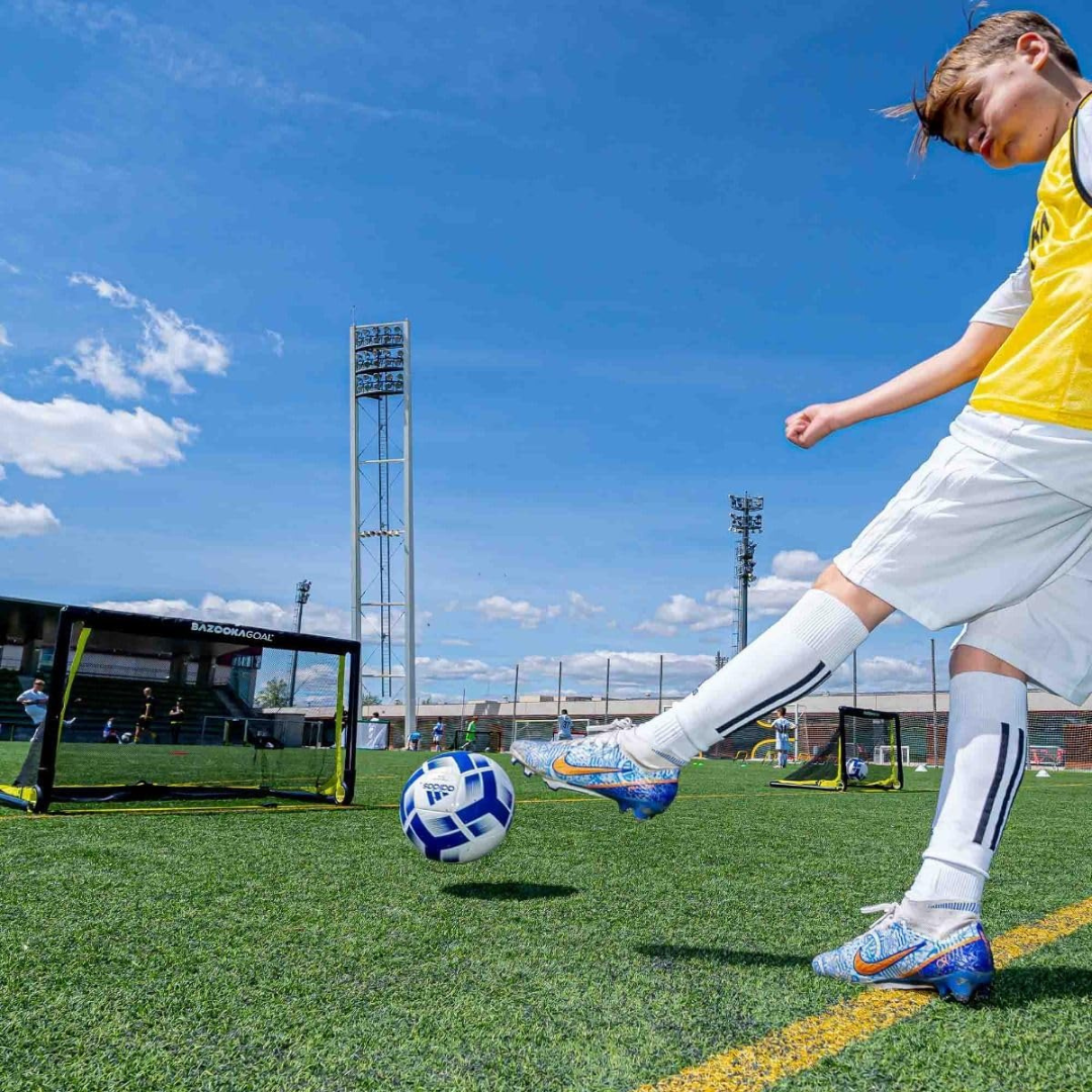 Folding Mini Soccer Goal for Kids and Adults-Aldronix