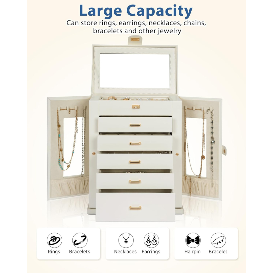 360° Rotating Jewelry Storage-Aldronix
