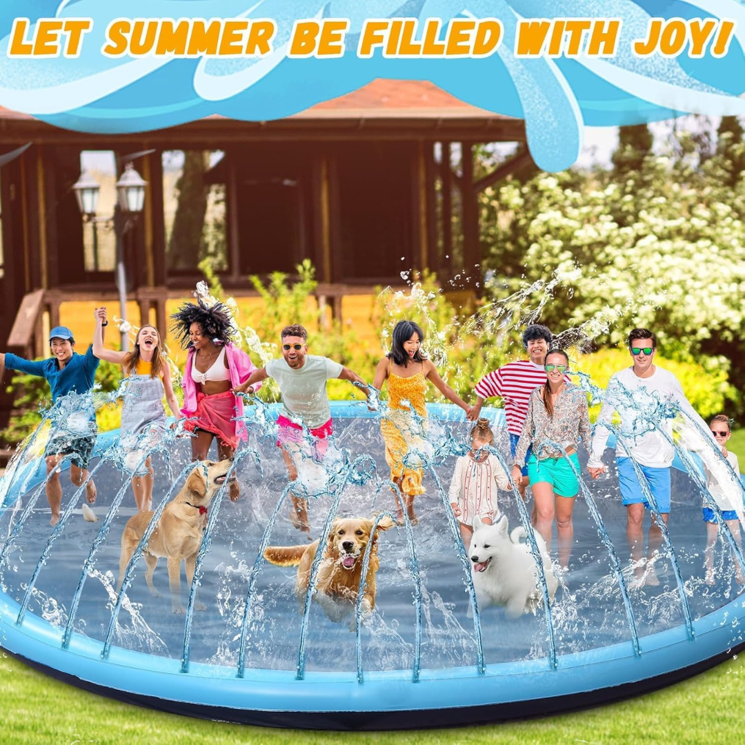 3 Sizes  Giant Inflatable Splash Pad-Aldronix