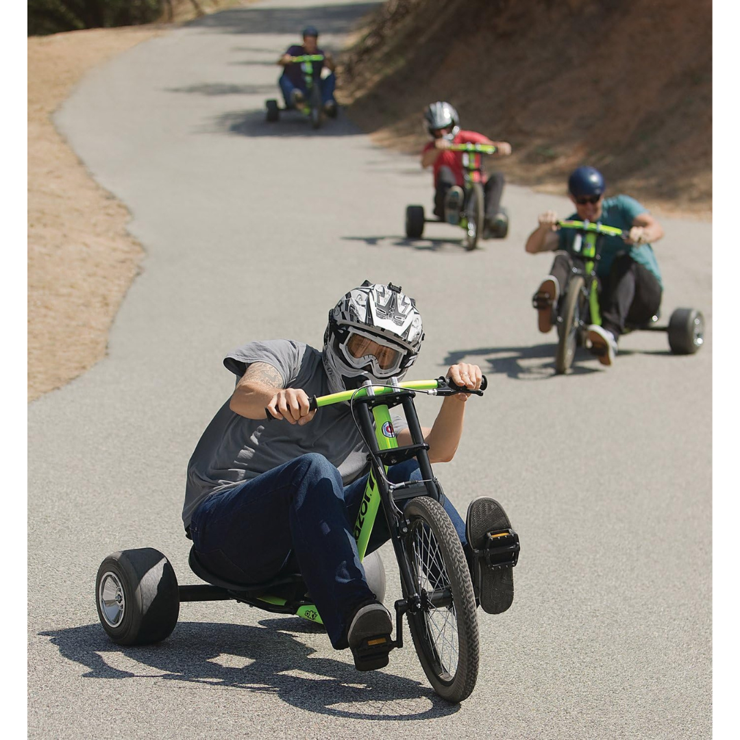 Drift Trike Yellow, One Size-Aldronix