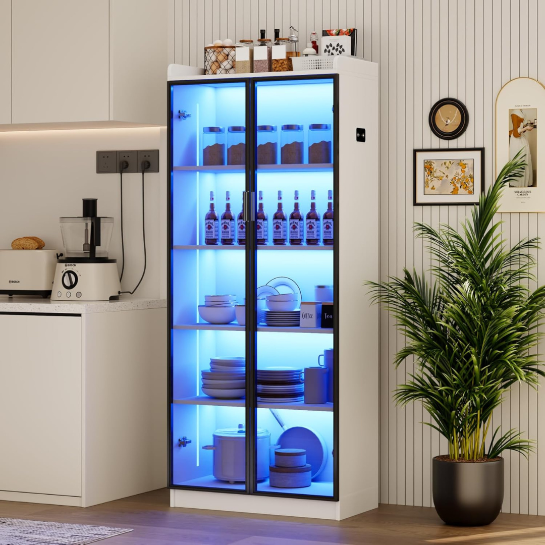 Toy Organizer with LED Lights-Aldronix