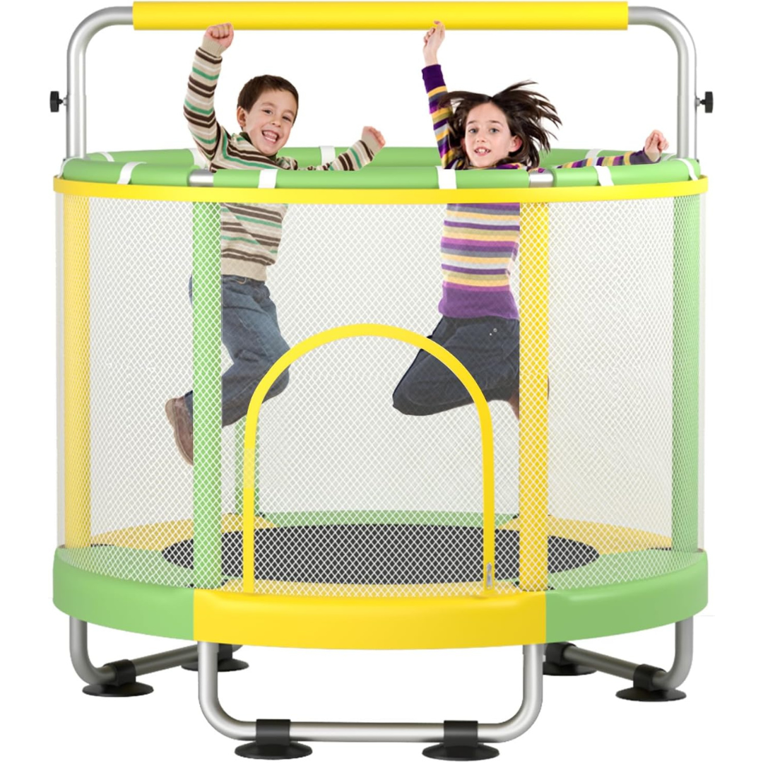 Trampoline for Kids with Enclosure-Aldronix