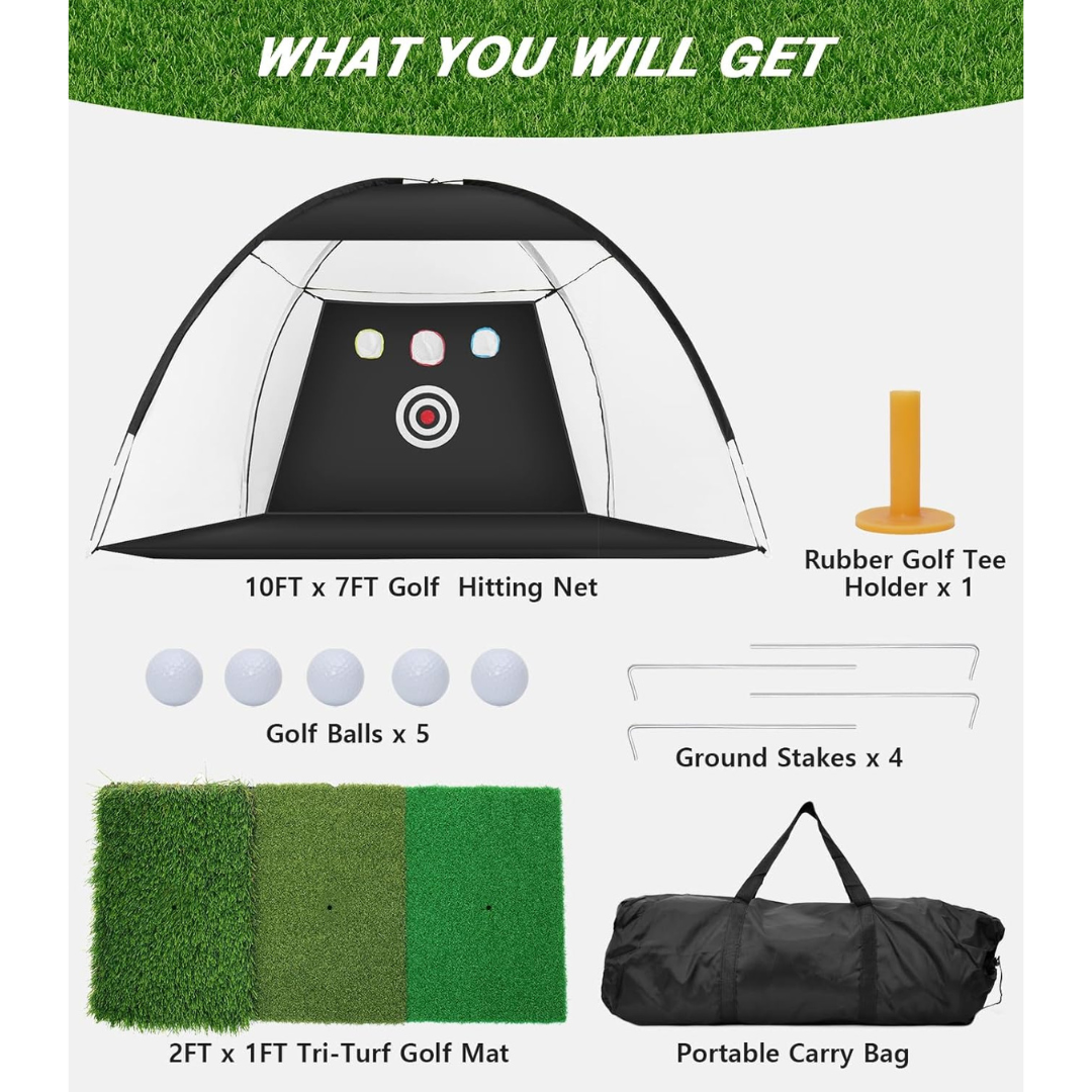 Golf Hitting Aid for Backyard-Aldronix