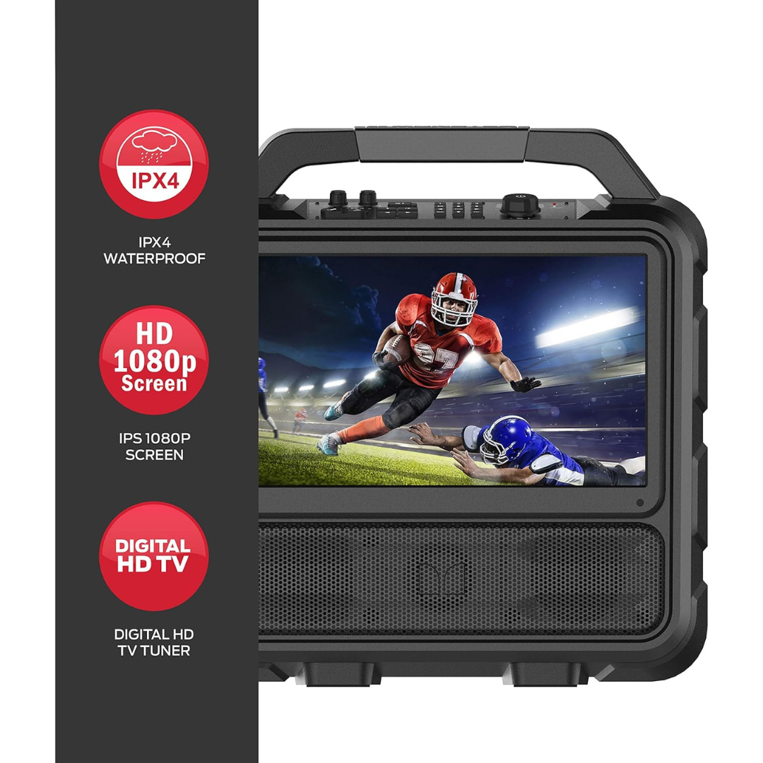 Portable Entertainment System - 15.6” Full HD Screen-Aldronix