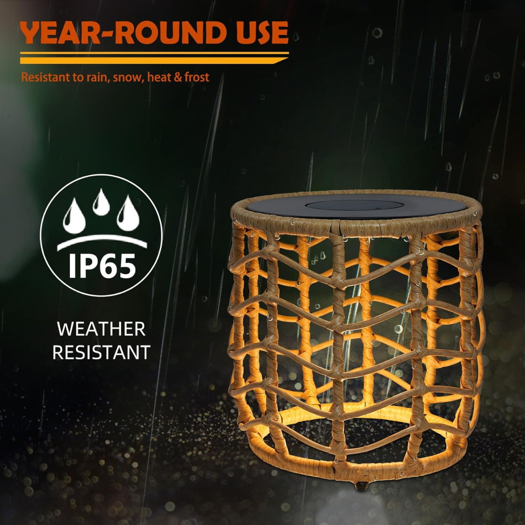 Solar Yard Boho Solar Nesting Tables-Aldronix