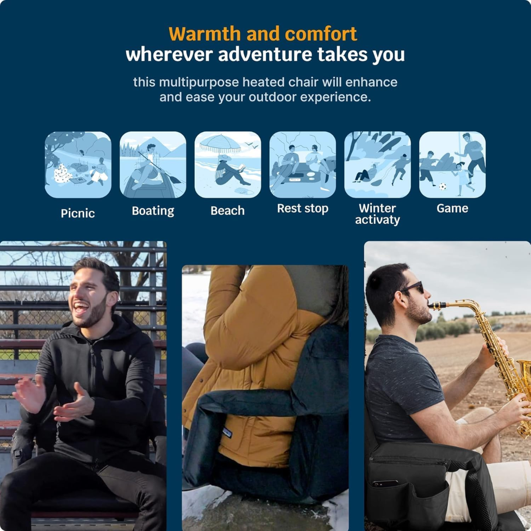 Heating Massage Stadium Chair-Aldronix