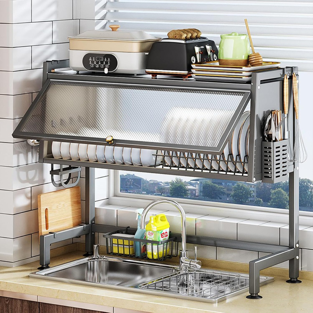 Over The Sink Dish Drying-Aldronix