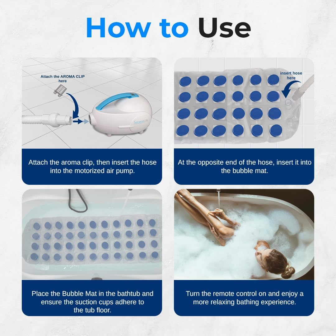 Jacuzzi Bubble Spa Massager-Aldronix