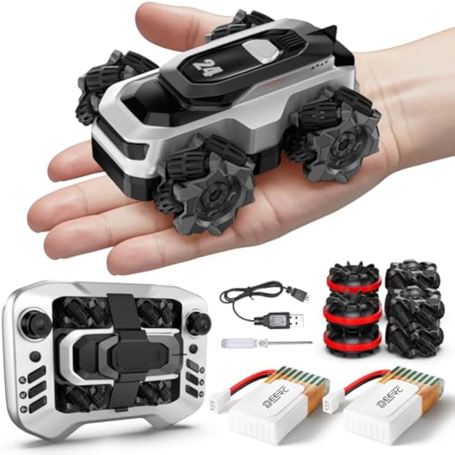 Amphibious Remote Control Car for Kids-Aldronix